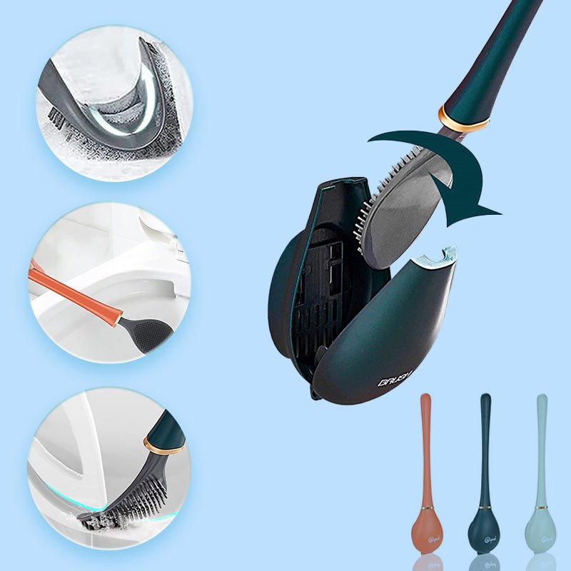 Modern veggmontert toalettbörste for hygienic swim roe