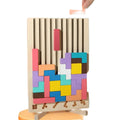 Educational balanse waste in wood for children