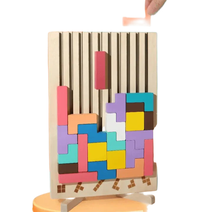 Educational balanse waste in wood for children