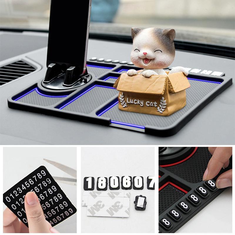 Anti-Slip Matte with Mobile holder - Multifunctional for Car
