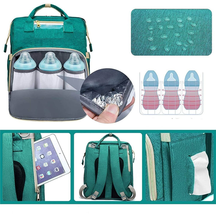 Multifunctional Parent Backpack with Travel Parking