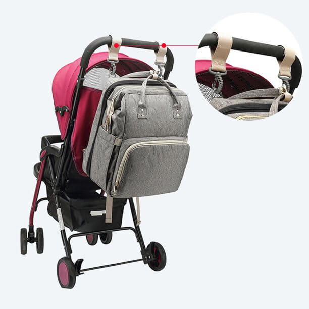 Multifunctional Parent Backpack with Travel Parking