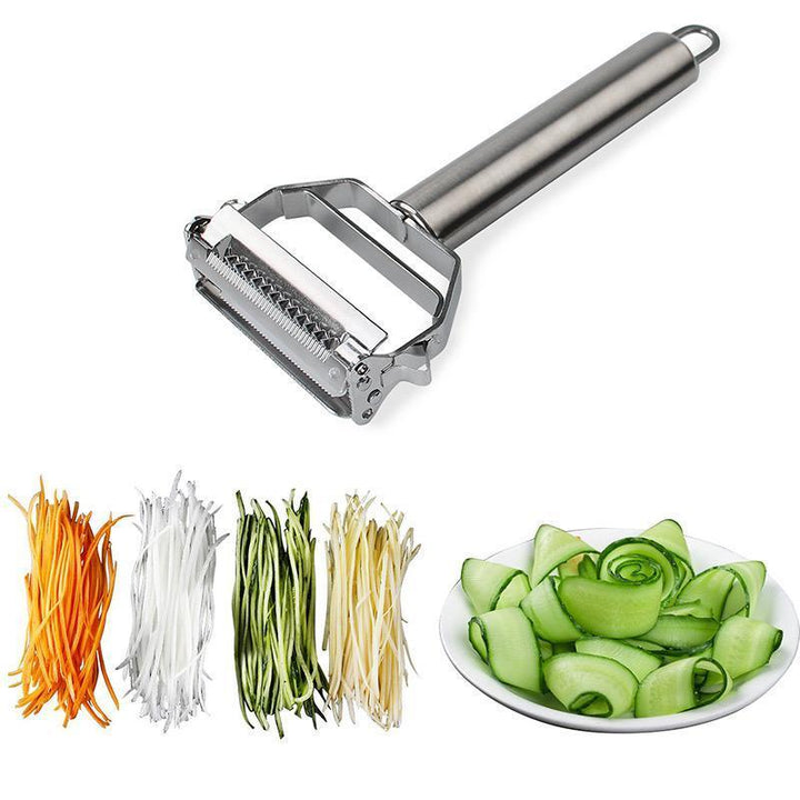 Multifunctional Grönnsaksskreller - Stainless Steel | Simple use