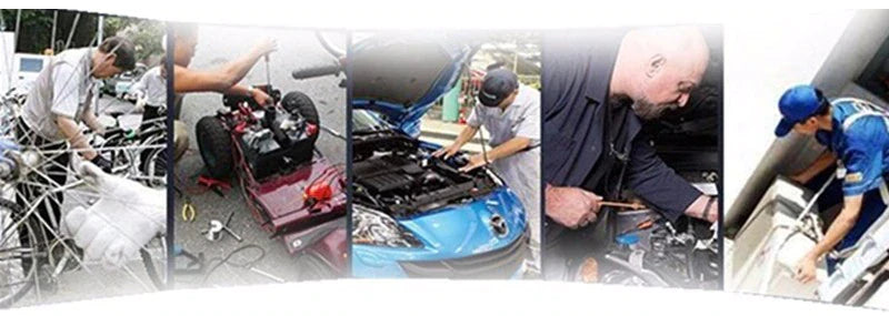 Multifunctional Ratchet Wrench with Flexible Head