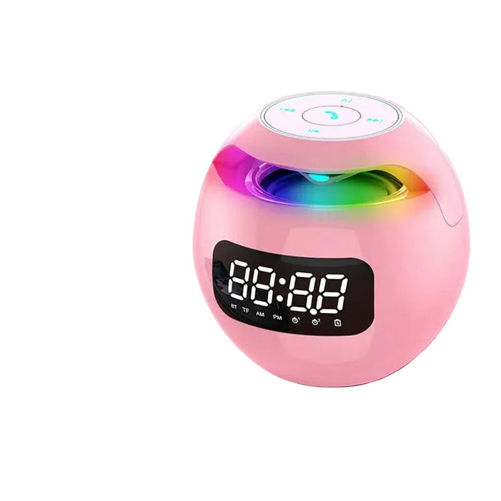 Multifunctional alarm clock with Bluetooth speaker