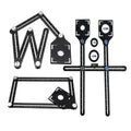 Tools: Multifunksjonell Vinkellinjal in Metal for Precision