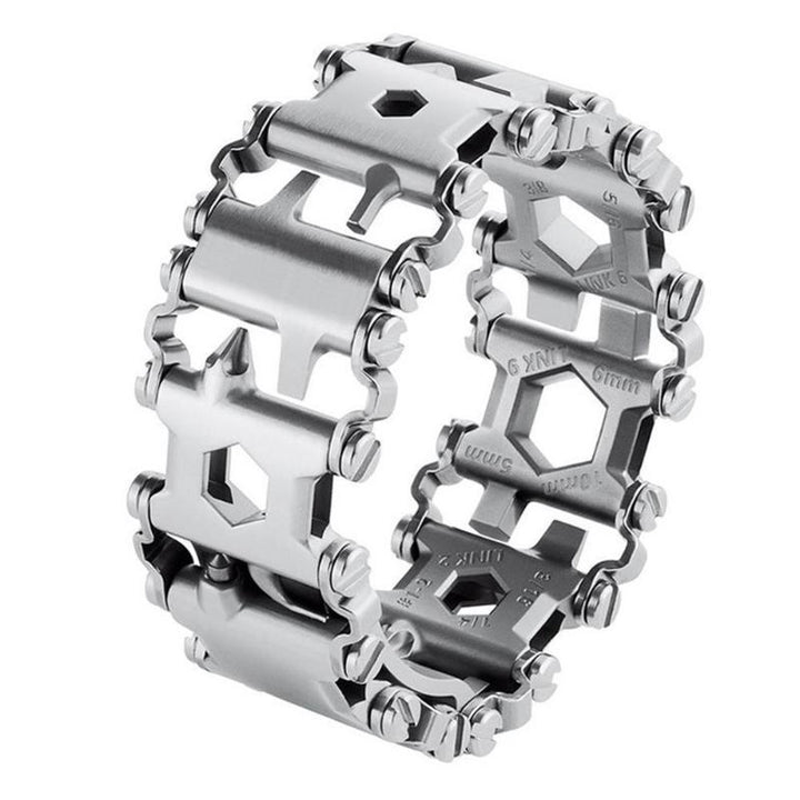 Unisex Multiverktöy Bracelet – 29 Features for Adventures