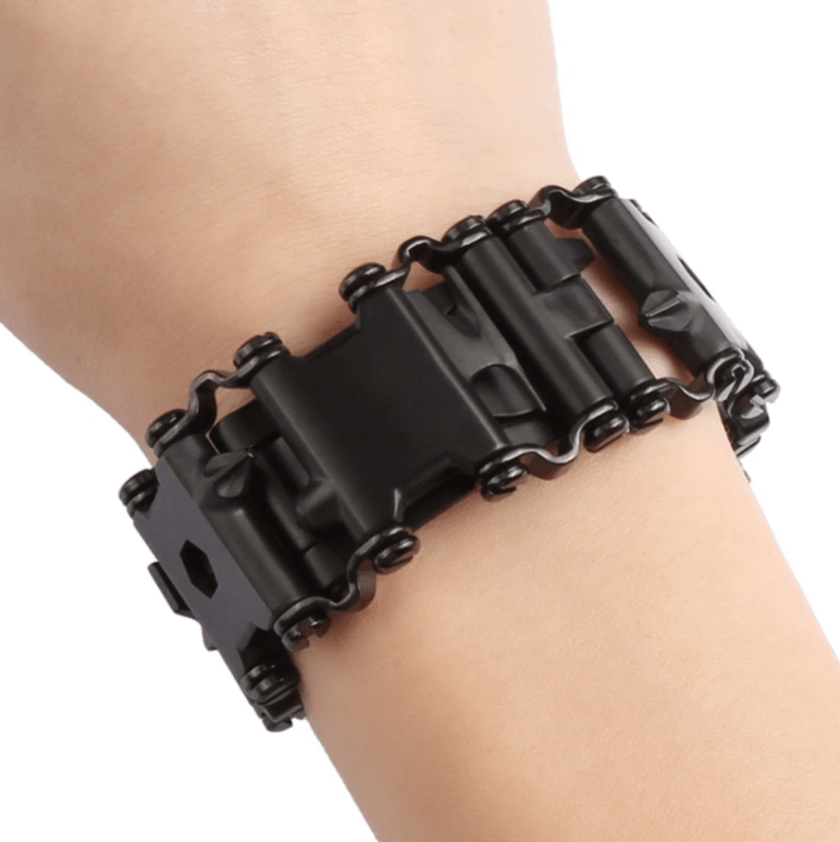 Unisex Multiverktöy Bracelet – 29 Features for Adventures