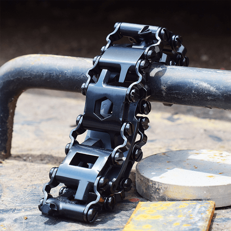 Unisex Multiverktöy Bracelet – 29 Features for Adventures