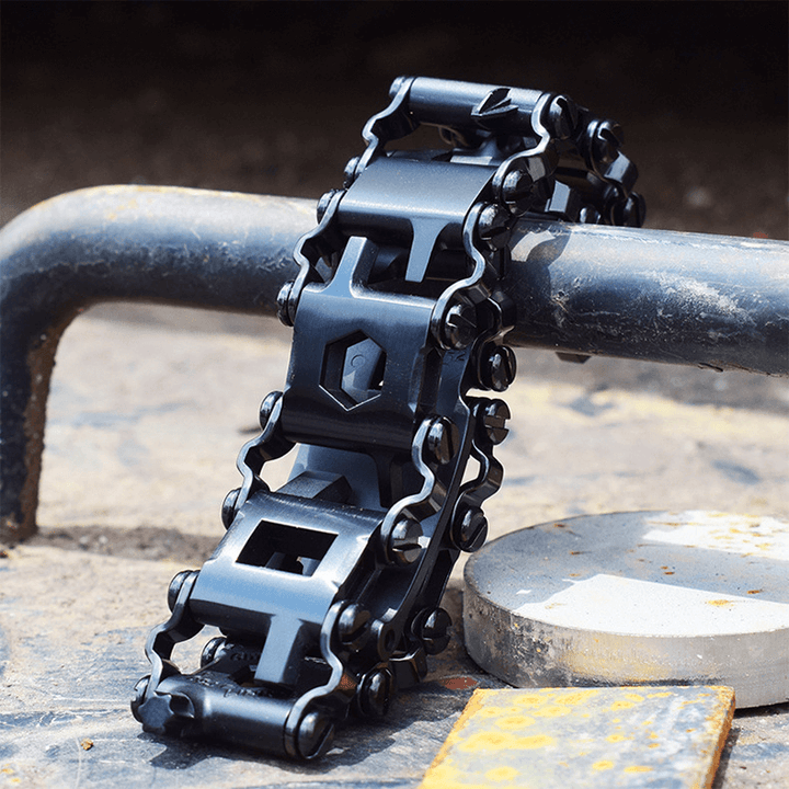 Unisex Multiverktöy Bracelet – 29 Features for Adventures