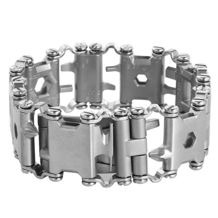 Unisex Multiverktöy Bracelet – 29 Features for Adventures