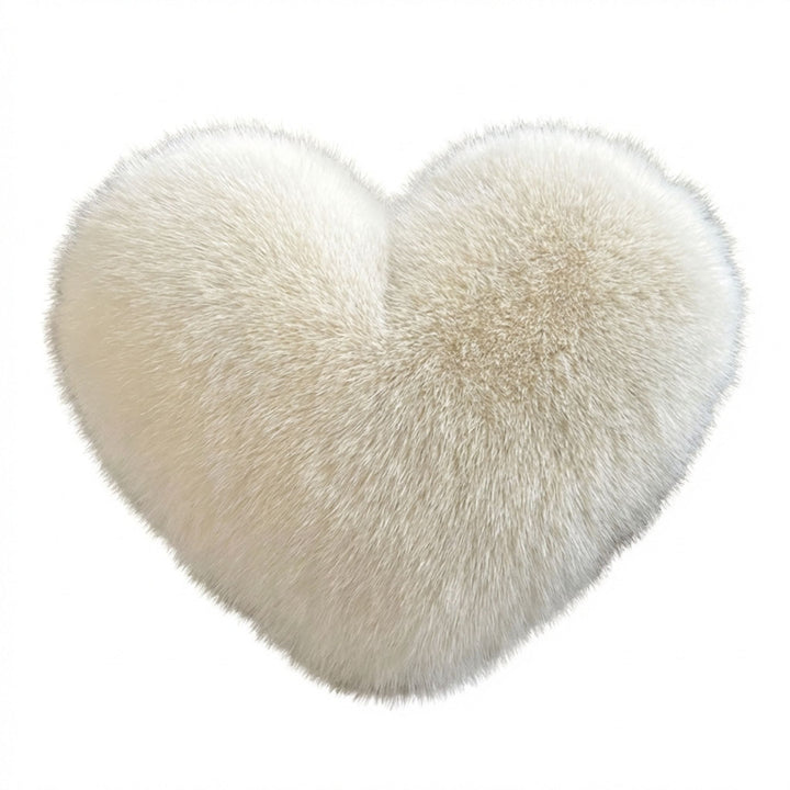 Hjerteformet decoration pillow - soft and stylish for every home