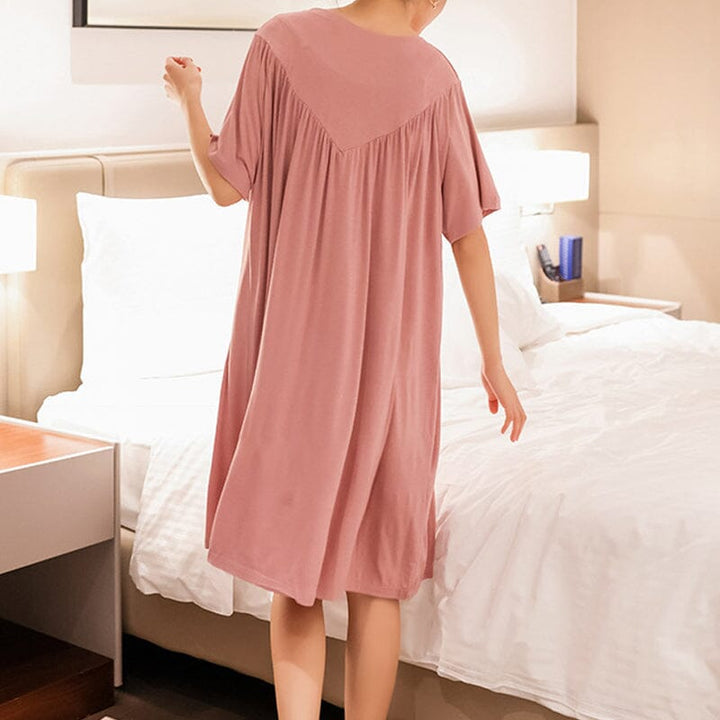 Soft Loose Nightdress – Superkomfortabel Pyjamas