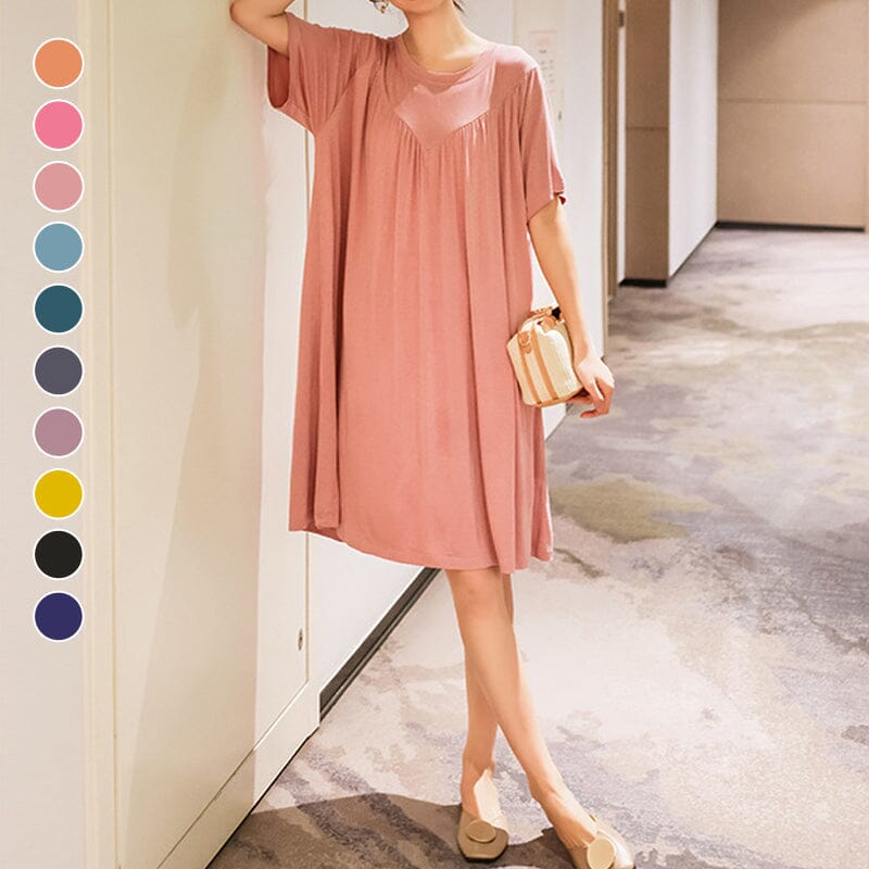 Soft Loose Nightdress – Superkomfortabel Pyjamas