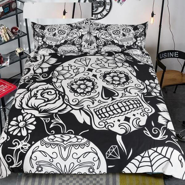 Unisex Skull Bed Sheet – Unique Comfort for Sleep Time
