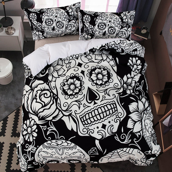 Unisex Skull Bed Sheet – Unique Comfort for Sleep Time