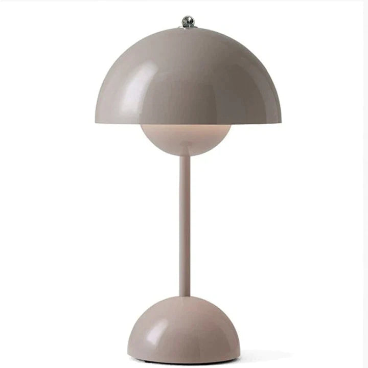 Unisex small table lamp with adjustable brightness