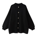 Comfortable Oversized Women Cardigan with buttons