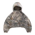 Men's Oversized Camouflage Hoodie - Comfort and Style