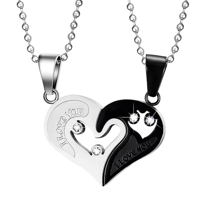 Unique Couple Necklace for Eternal Love