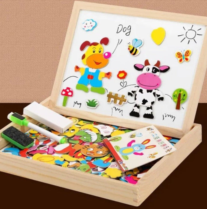 Educational Double-Sided Drawing Board for Children