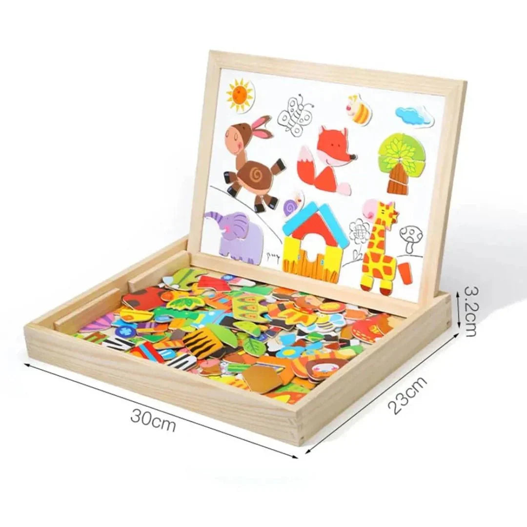 Educational Double-Sided Drawing Board for Children
