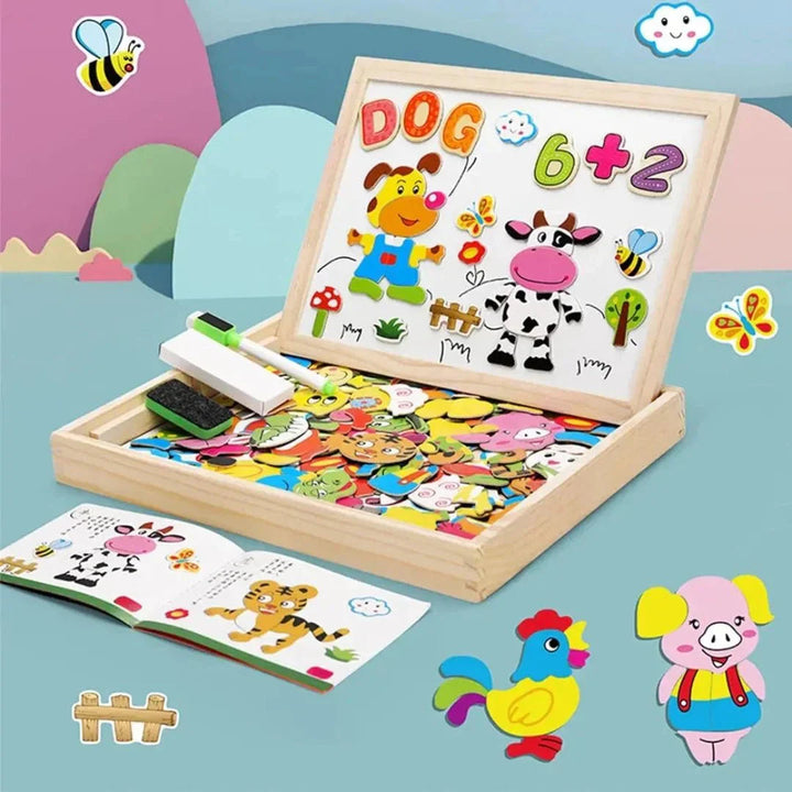 Educational draw wide for creative children