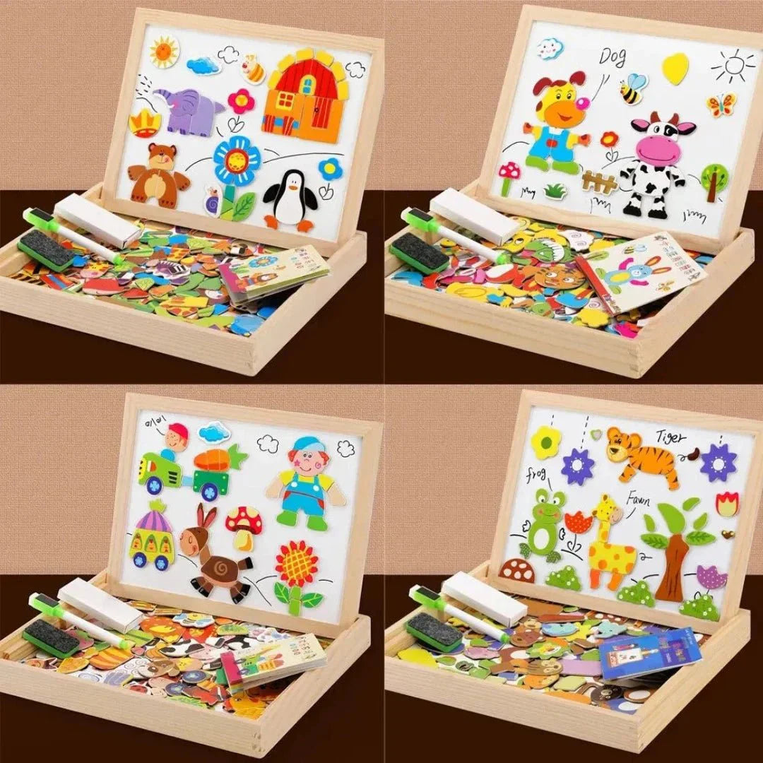 Educational draw wide for creative children