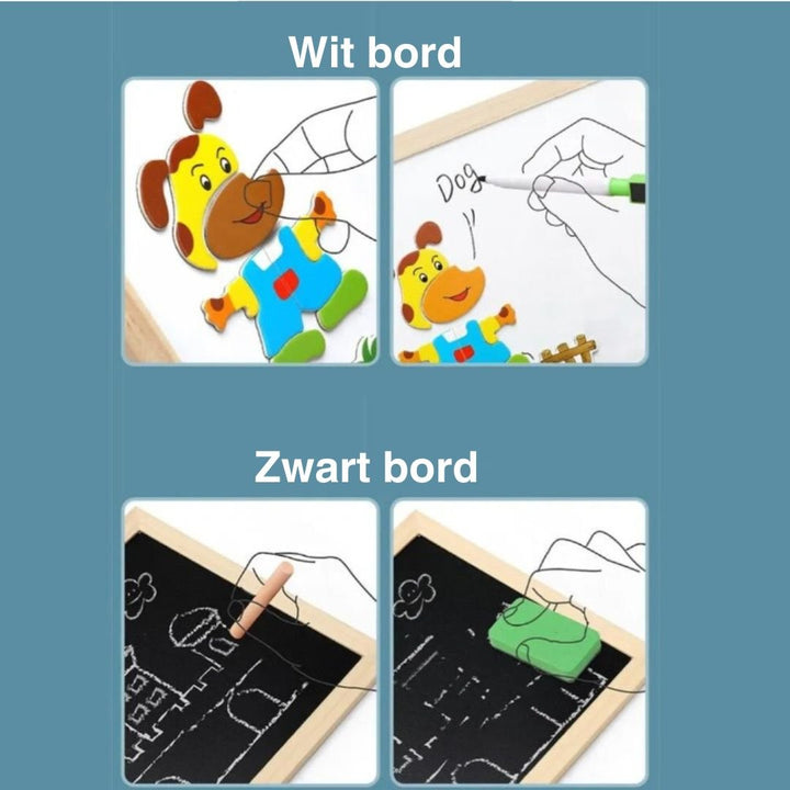 Educational draw wide for creative children