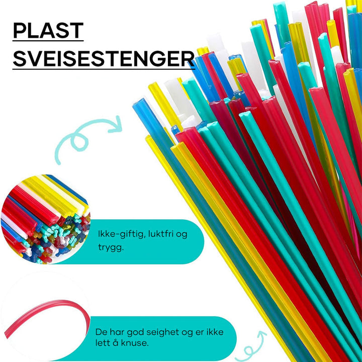 PP Stötfanger Plastic Sveisestang - High Strength and Kjemisk Resistance