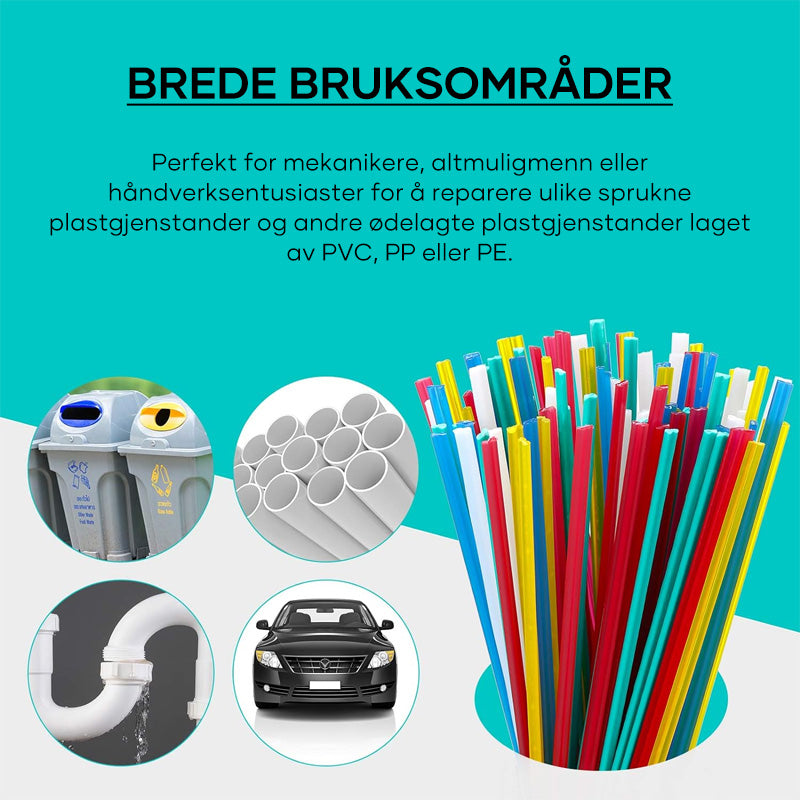 PP Stötfanger Plastic Sveisestang - High Strength and Kjemisk Resistance