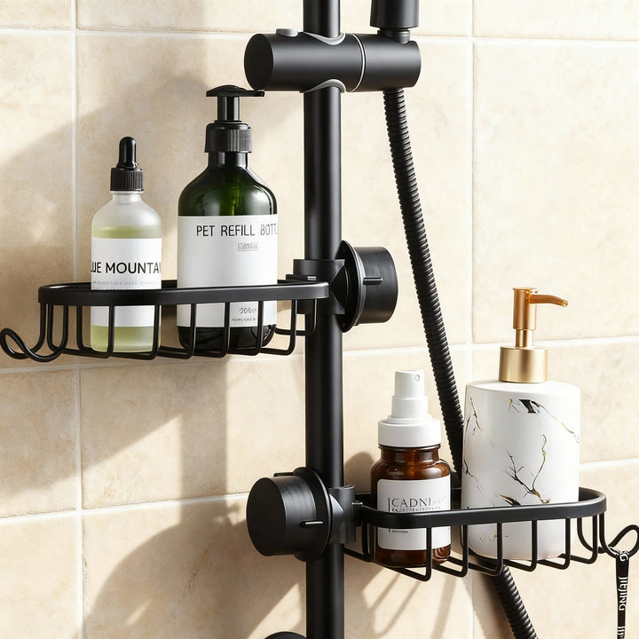 Practical Shower Shelf for Bathroom in Stainless Steel