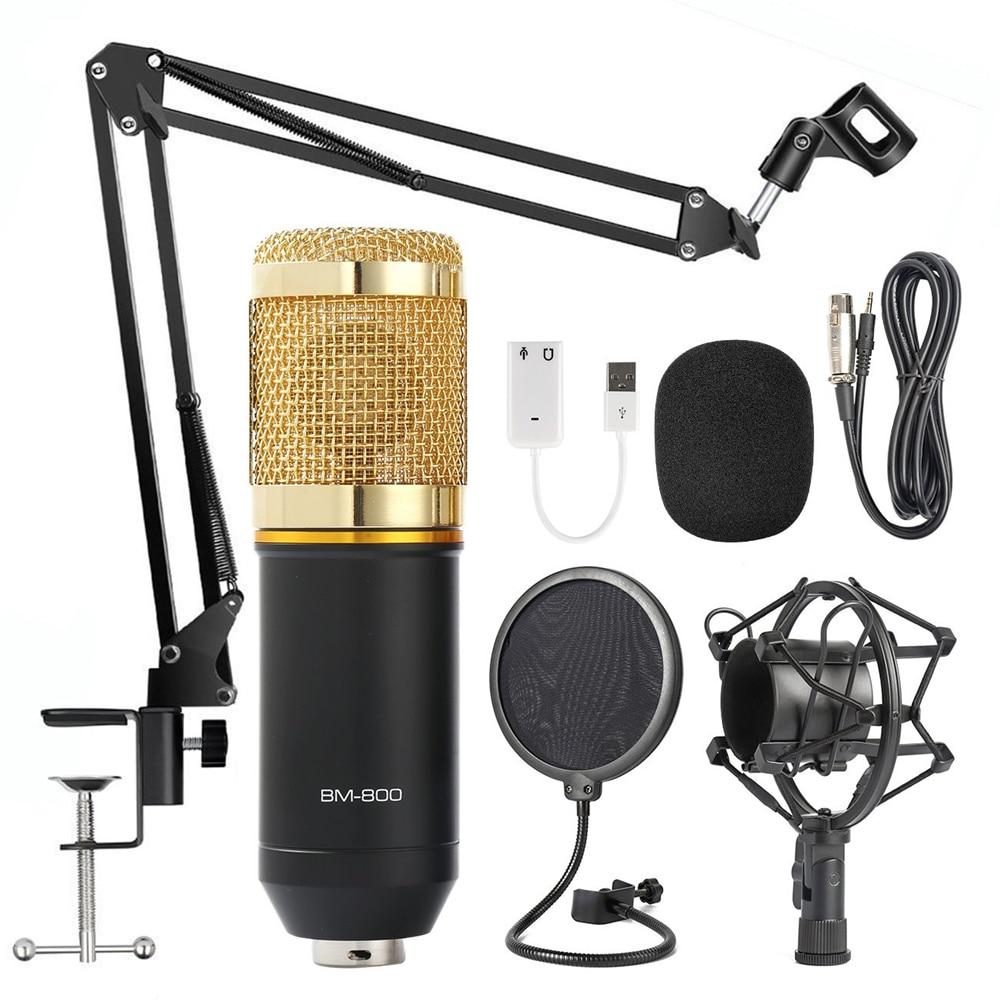 Professional Condenser Microphone Set for Studio Recording