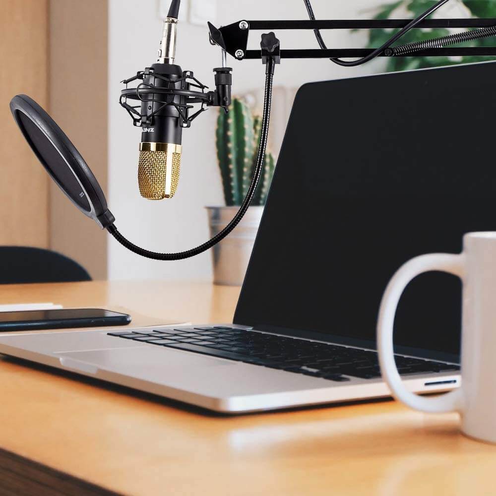 Professional Condenser Microphone Set for Studio Recording