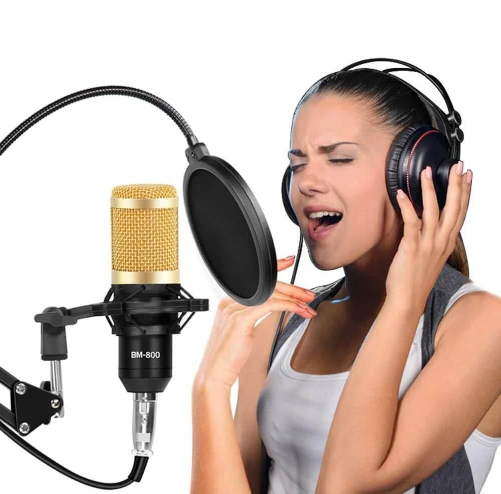Professional Condenser Microphone Set for Studio Recording