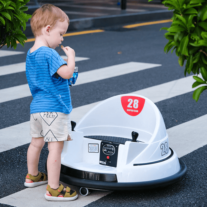 Electric stötfangerbil for children with remote control