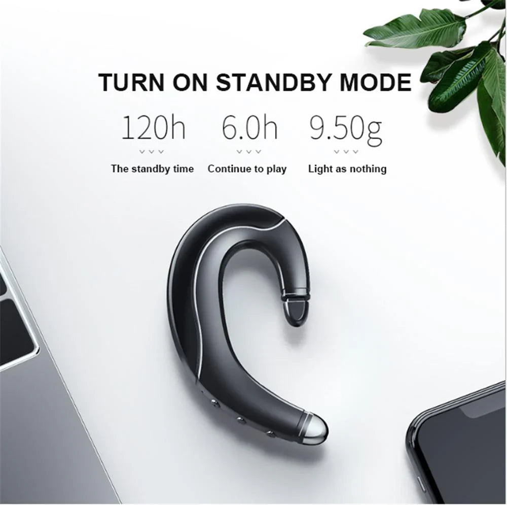 Wireless Headphones with Bone Conduction Technology