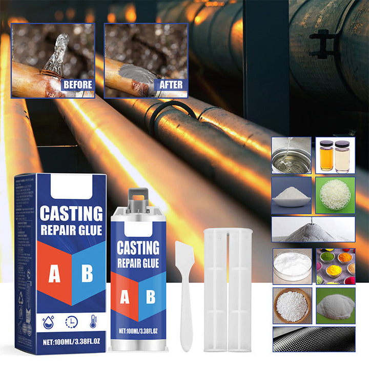 Repair Adhesive for Cast Metal