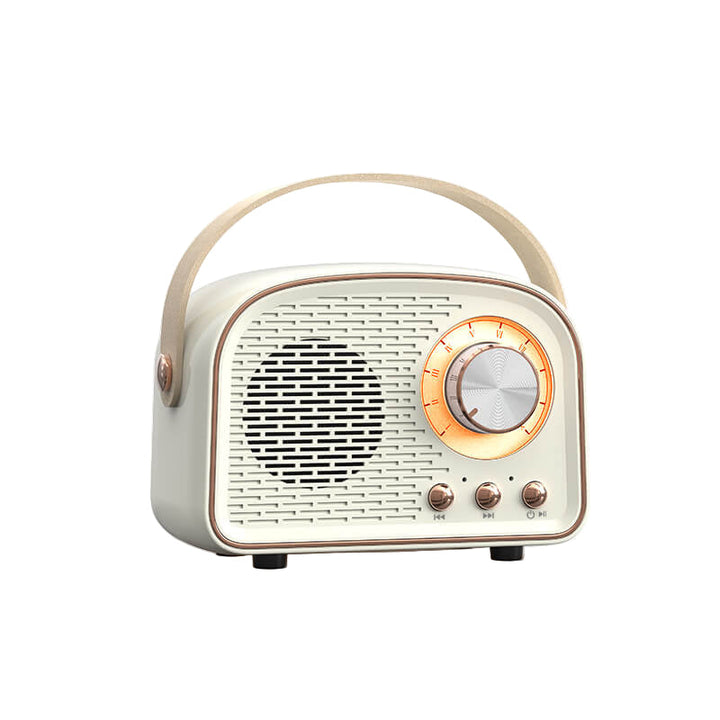 Retro Bluetooth Speaker with Vintage Design