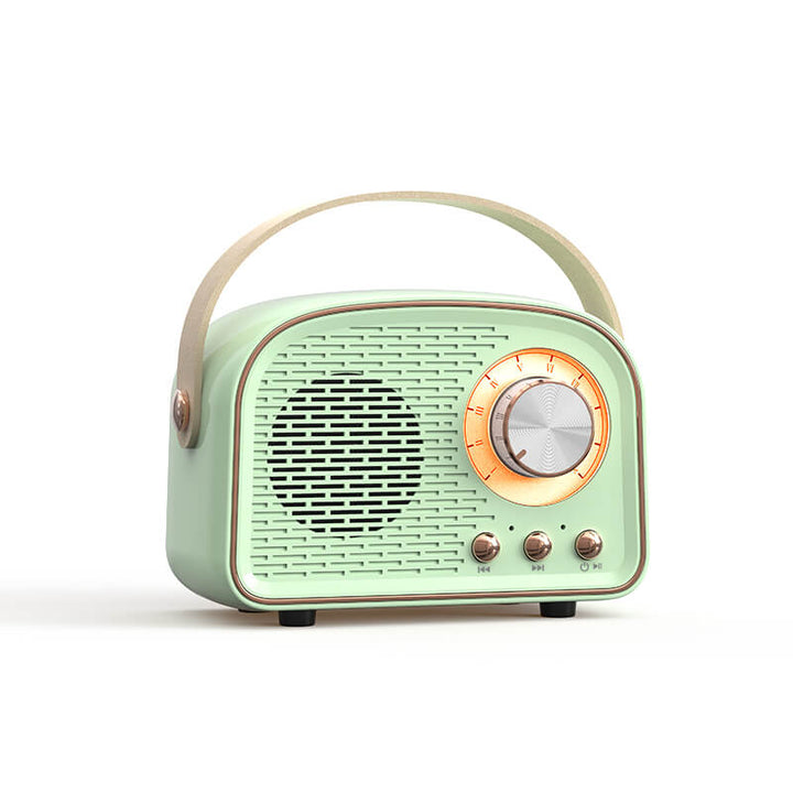 Retro Bluetooth Speaker with Vintage Design