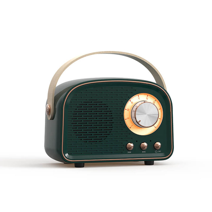 Retro Bluetooth Speaker with Vintage Design