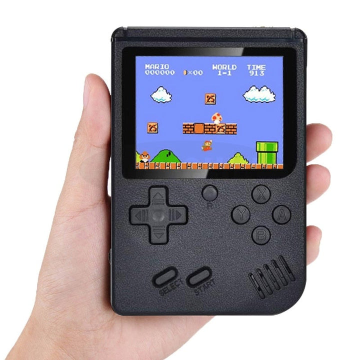 Retro handheld waste console with 400 classic waste
