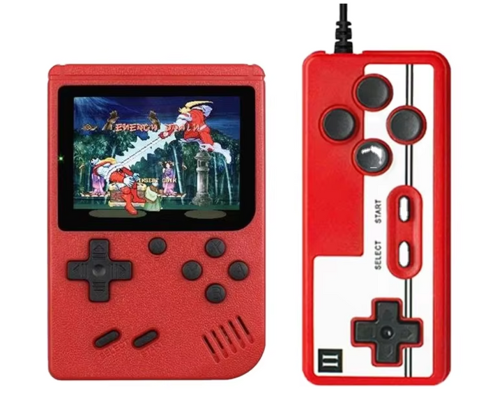 Console de jeu portable rétro avec 400 jeux classiques intégrés