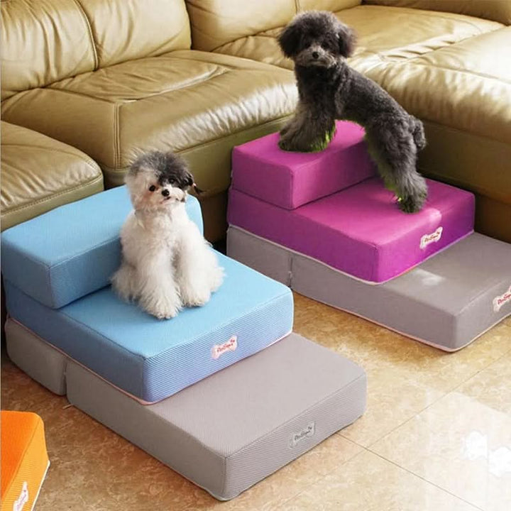 Robust hunde staircase for pet - secure access for couch &amp; bed
