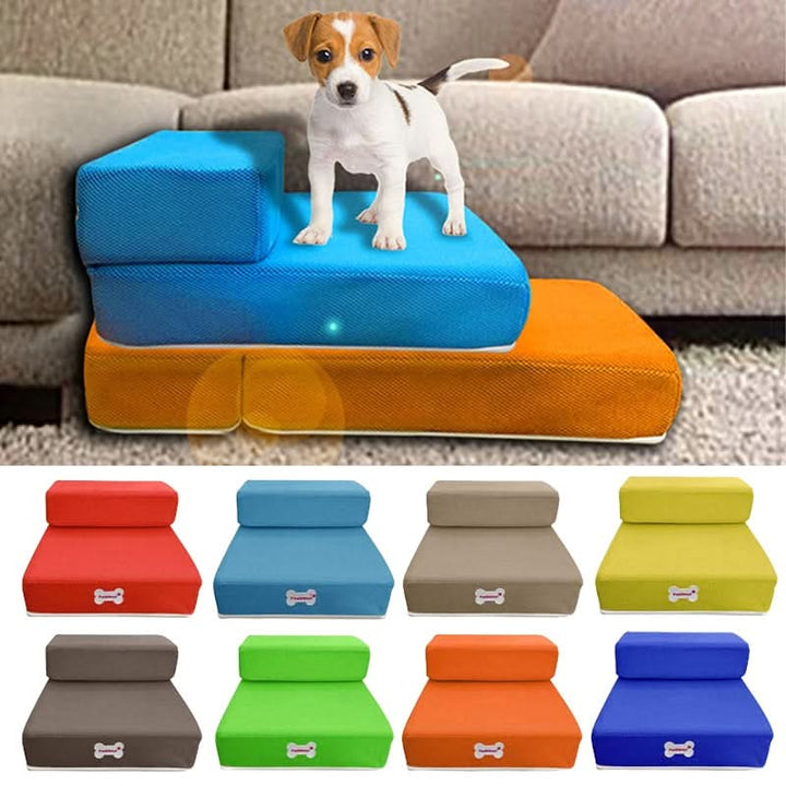 Robust hunde staircase for pet - secure access for couch &amp; bed