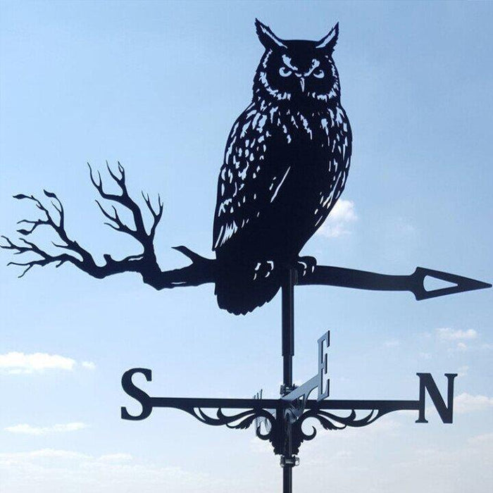 Garden Weather Vane: Unique Stainless Steel Wind Direction Indicator