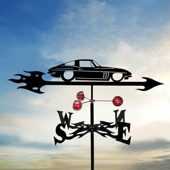 Garden Weather Vane: Unique Stainless Steel Wind Direction Indicator