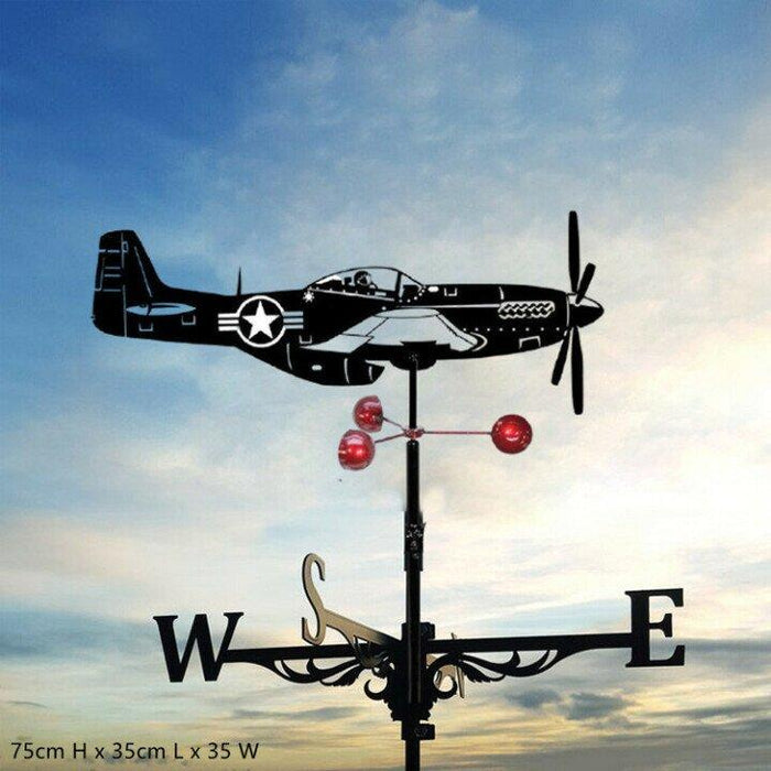 Garden Weather Vane: Unique Stainless Steel Wind Direction Indicator