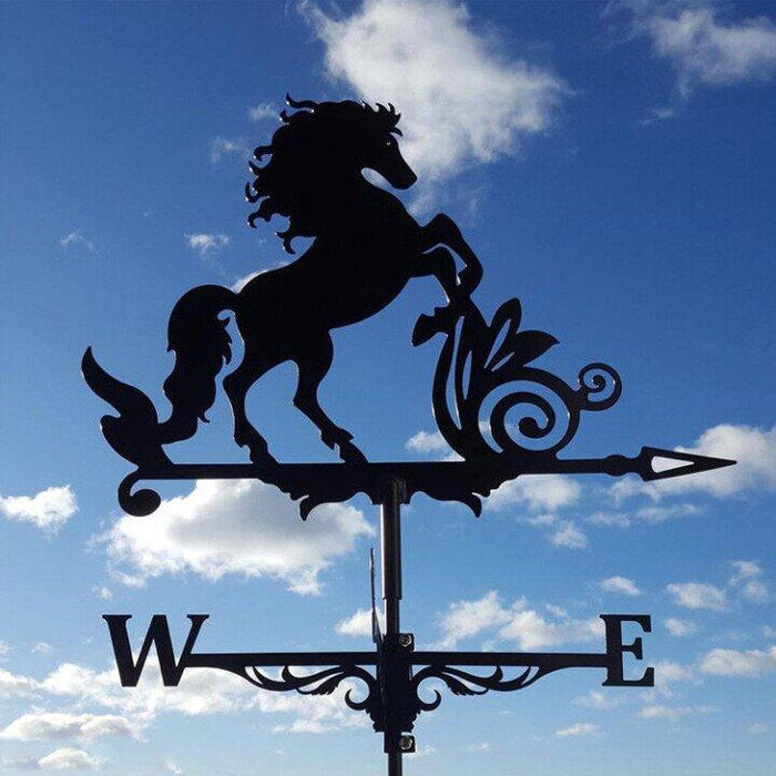 Garden Weather Vane: Unique Stainless Steel Wind Direction Indicator
