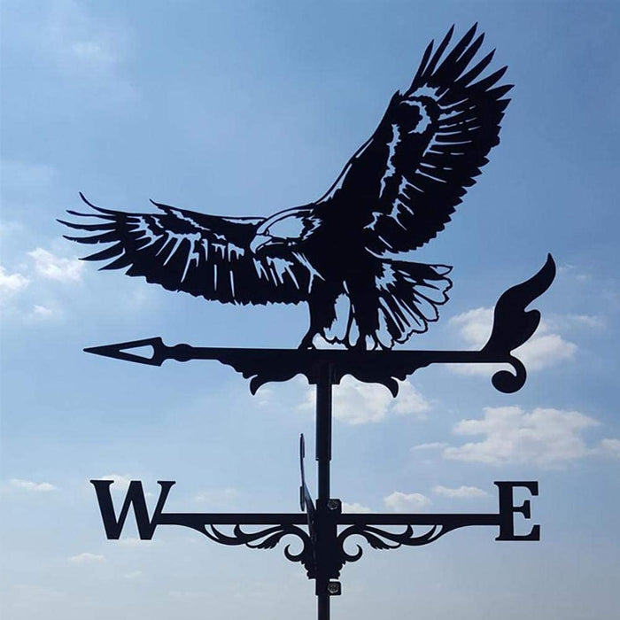 Garden Weather Vane: Unique Stainless Steel Wind Direction Indicator
